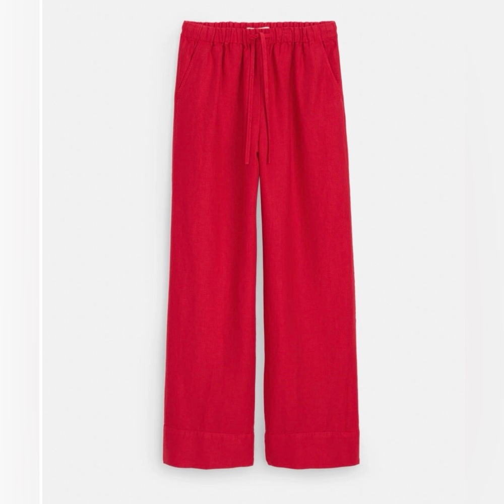 Alex Mill Riley Pant in Red